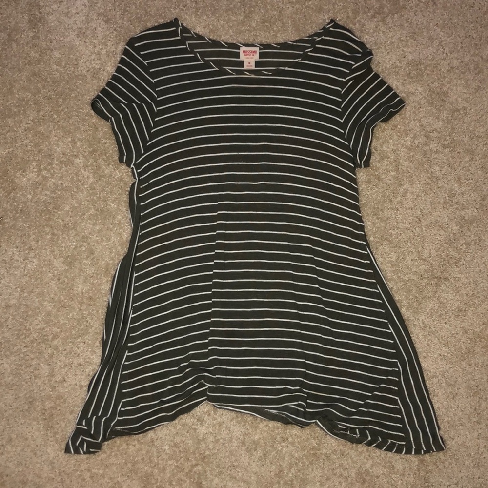 Long Flowy Striped Top